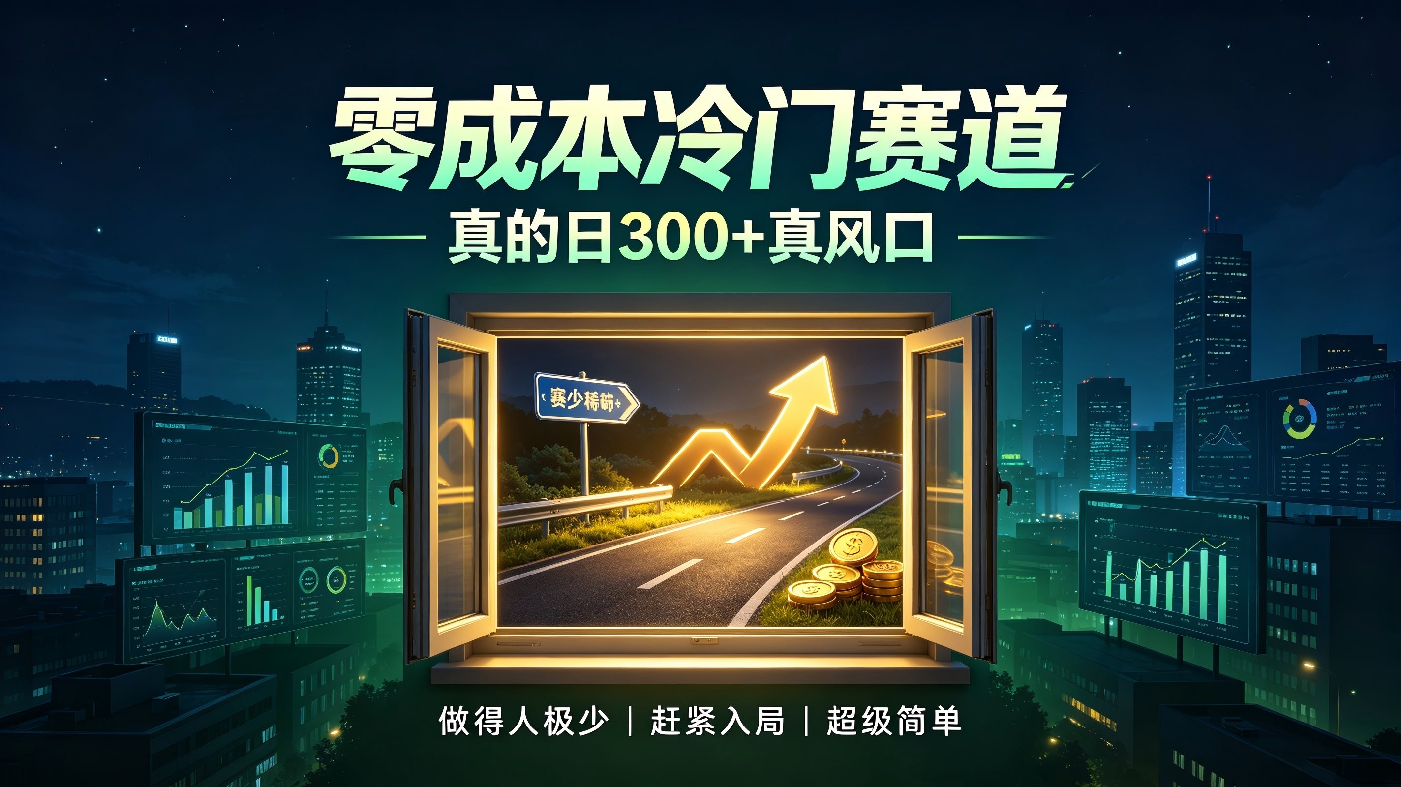 零成本冷门赛道日赚300+真风口-亮剑学堂